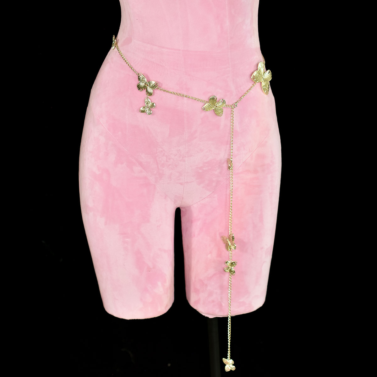 Body Jewelry Outfit - Vintage Sexy Metal Butterfly Waist Chain