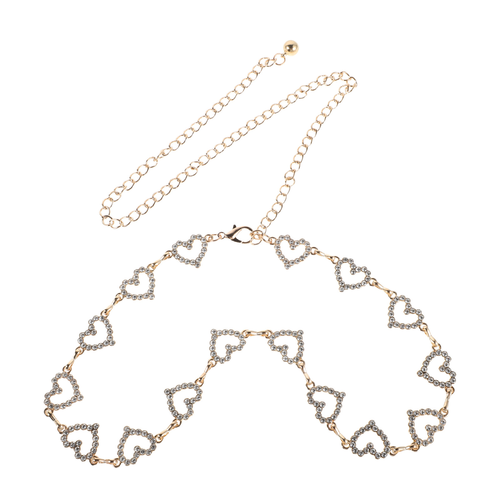Adjustable Waist Chain Rhinest - огляд і ціна Body Jewelry Waist