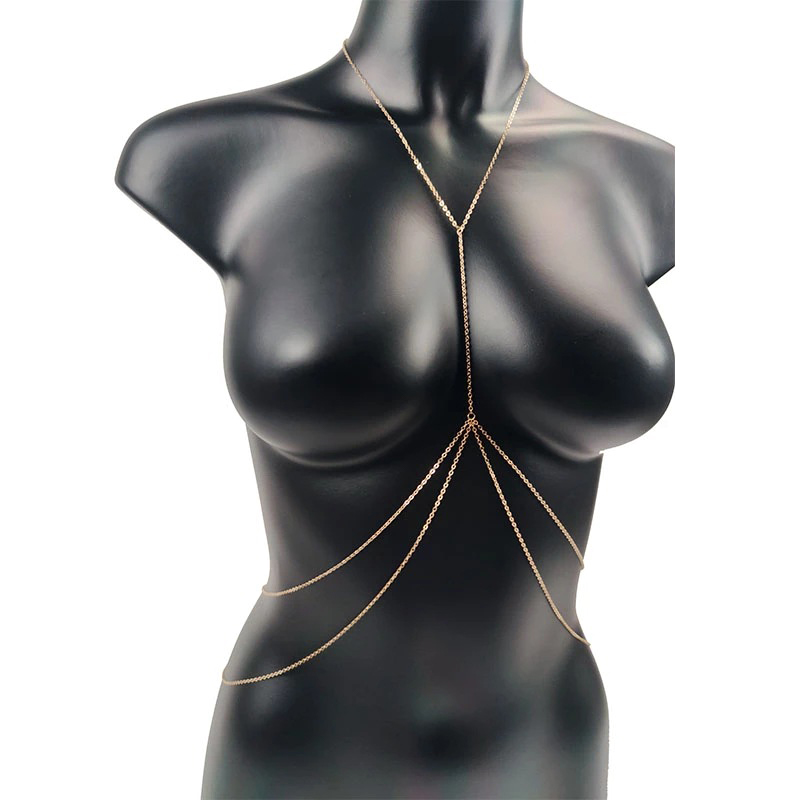 Body Jewelry Sexy Chest Chain  - огляд і ціна Body Jewelry Harness