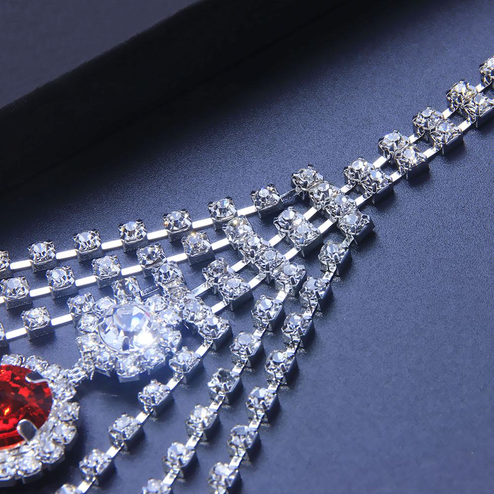 Sexy Body Chain Lingerie Red C - огляд і ціна Body Jewelry Waist
