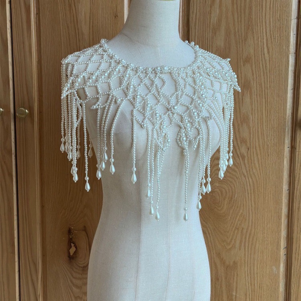 Handmade Pearl Layered Body Ch - огляд і ціна Body Jewelry Harness