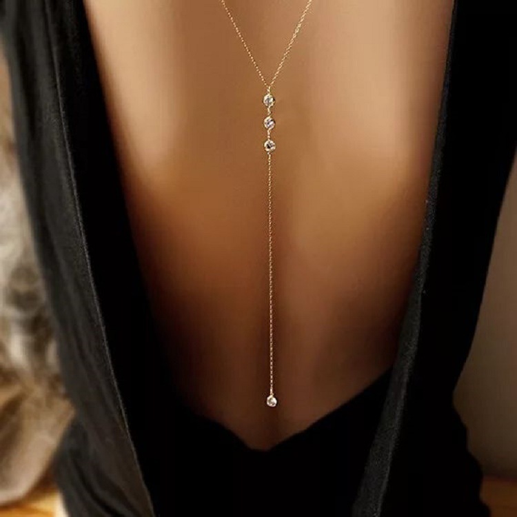 New Rhinestone Sexy Women's Ba - огляд і ціна Body Chain Jewelry