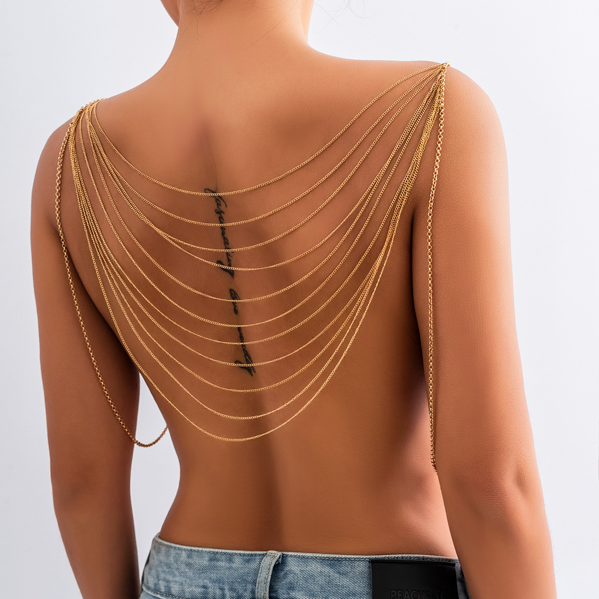 Classic Multi layered Tassel B - огляд і ціна Body Jewelry Harness