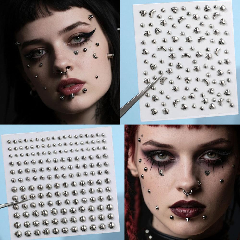 1Sheet Acrylic Rhinestone Stic - огляд і ціна Body Jewelry Stickers