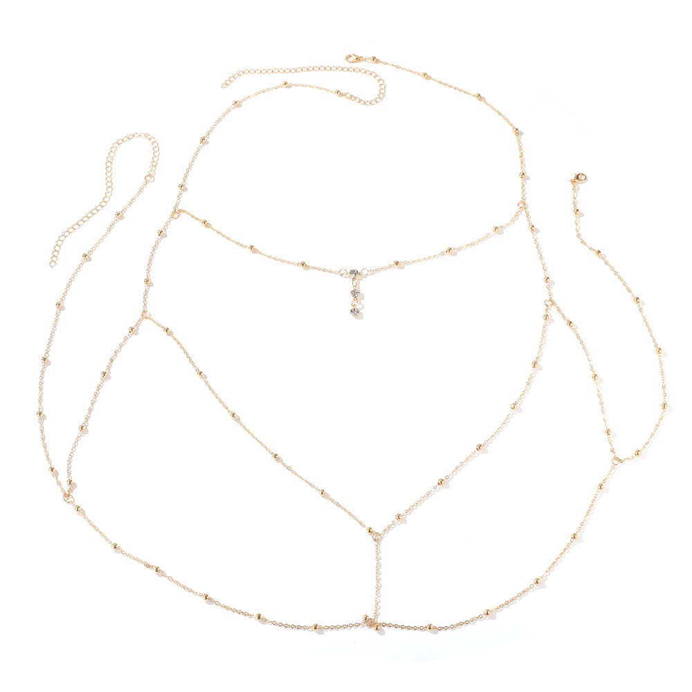 Sexy Crystal Chest Chain Harne - огляд і ціна Body Jewelry Harness
