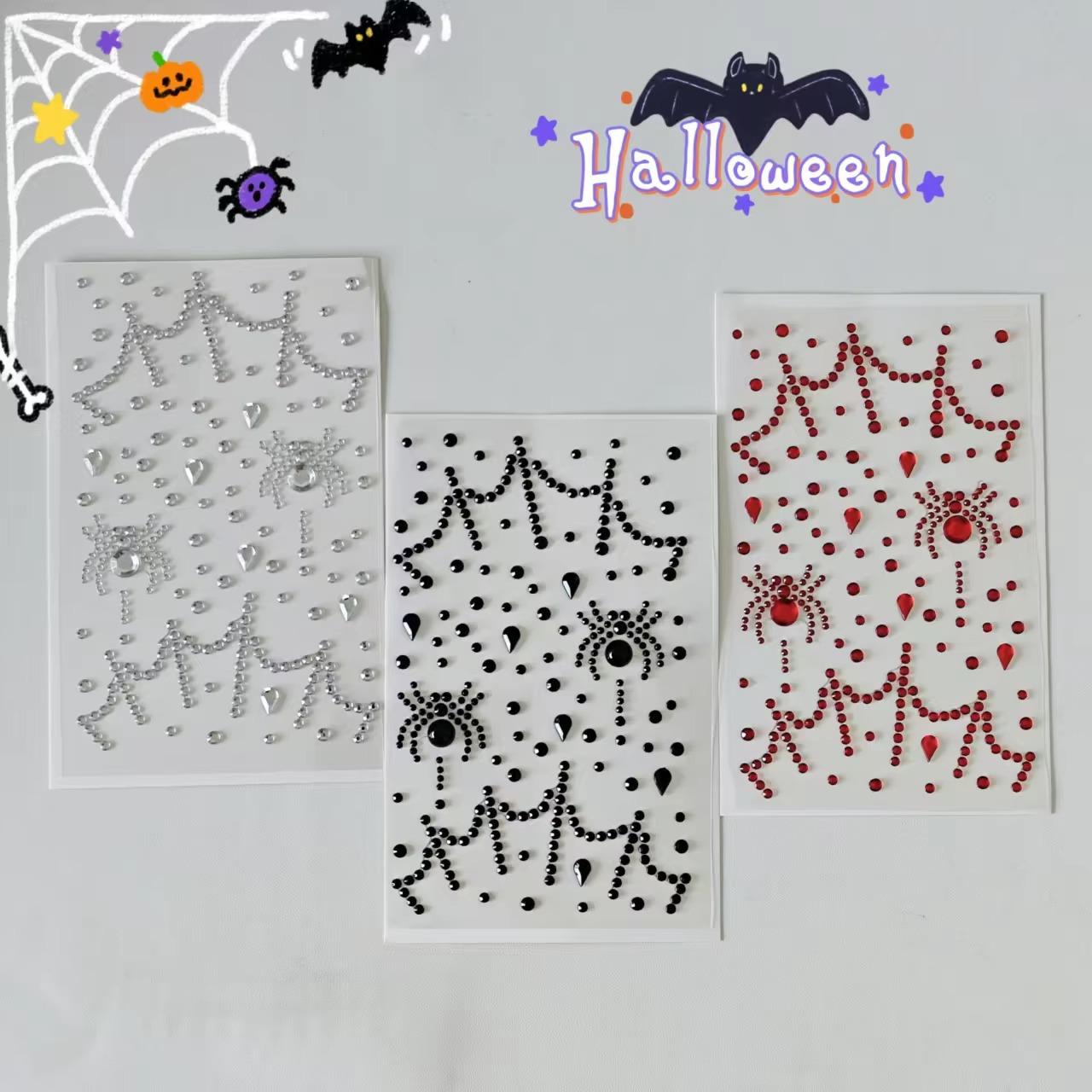 1 Sheet/3 Sheets Halloween Dar - огляд і ціна Body Jewelry Stickers