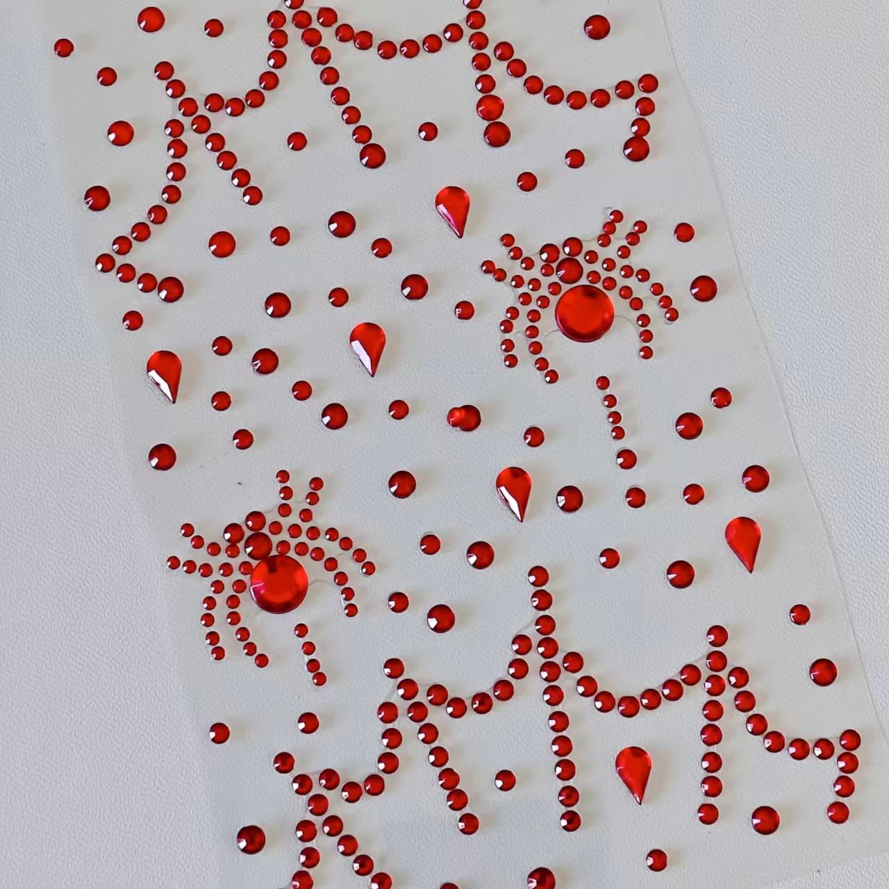 1 Sheet/3 Sheets Halloween Dar - огляд і ціна Body Jewelry Stickers