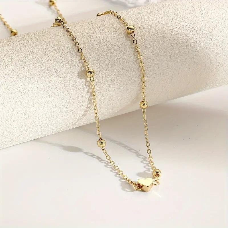 Girls Simple Heart Beaded Bell - огляд і ціна Body Jewelry Outfit