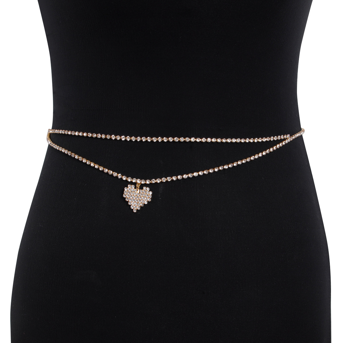 Fashionable Heart-shaped Sexy  - огляд і ціна Body Jewelry Waist