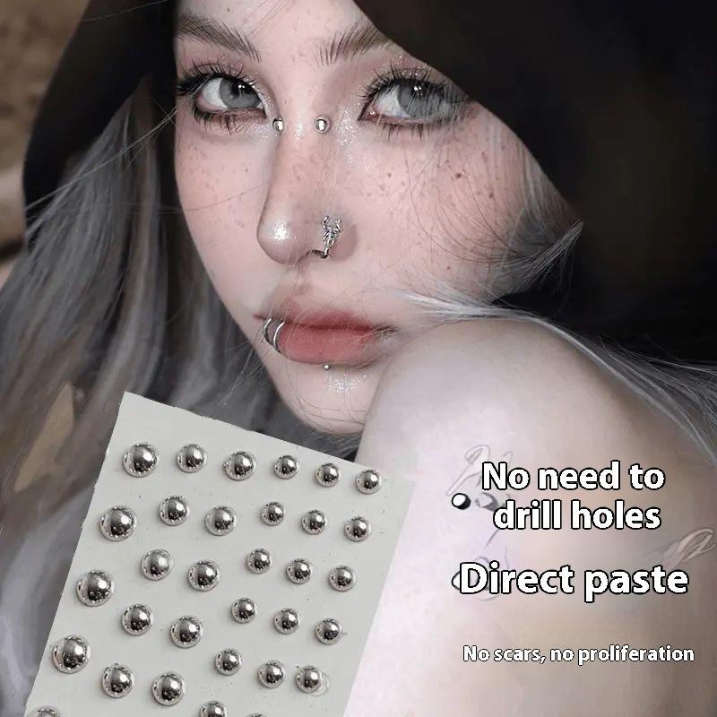321pcs Non Piercing Lip Studs  - огляд і ціна Body Jewelry Stickers