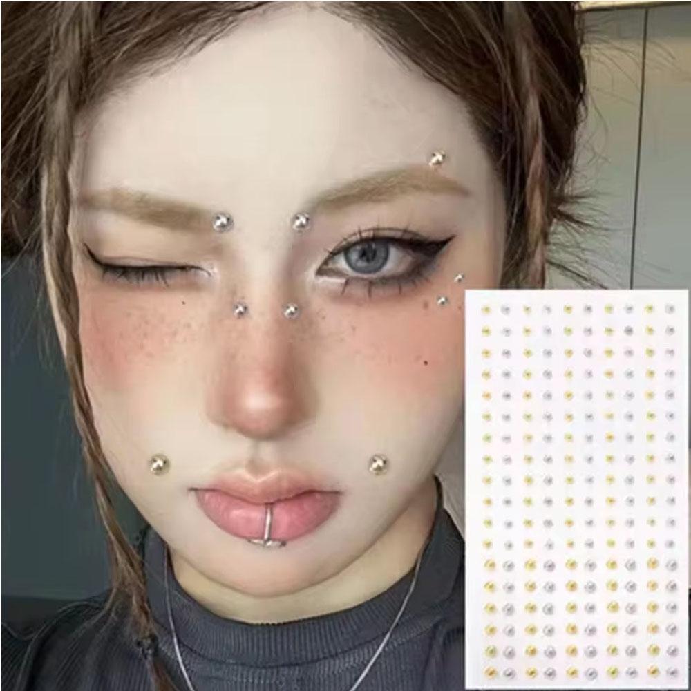 58-180pcs Set Non Piercing Lip - огляд і ціна Body Jewelry Stickers