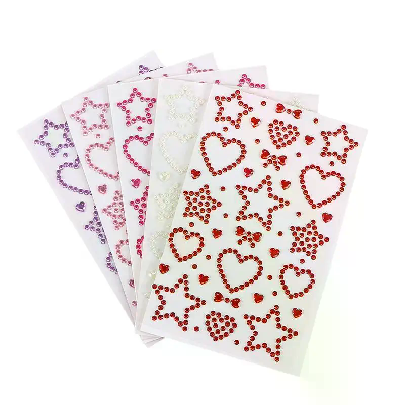 1 Sheet Colorful Self Adhesive - огляд і ціна Body Jewelry Stickers
