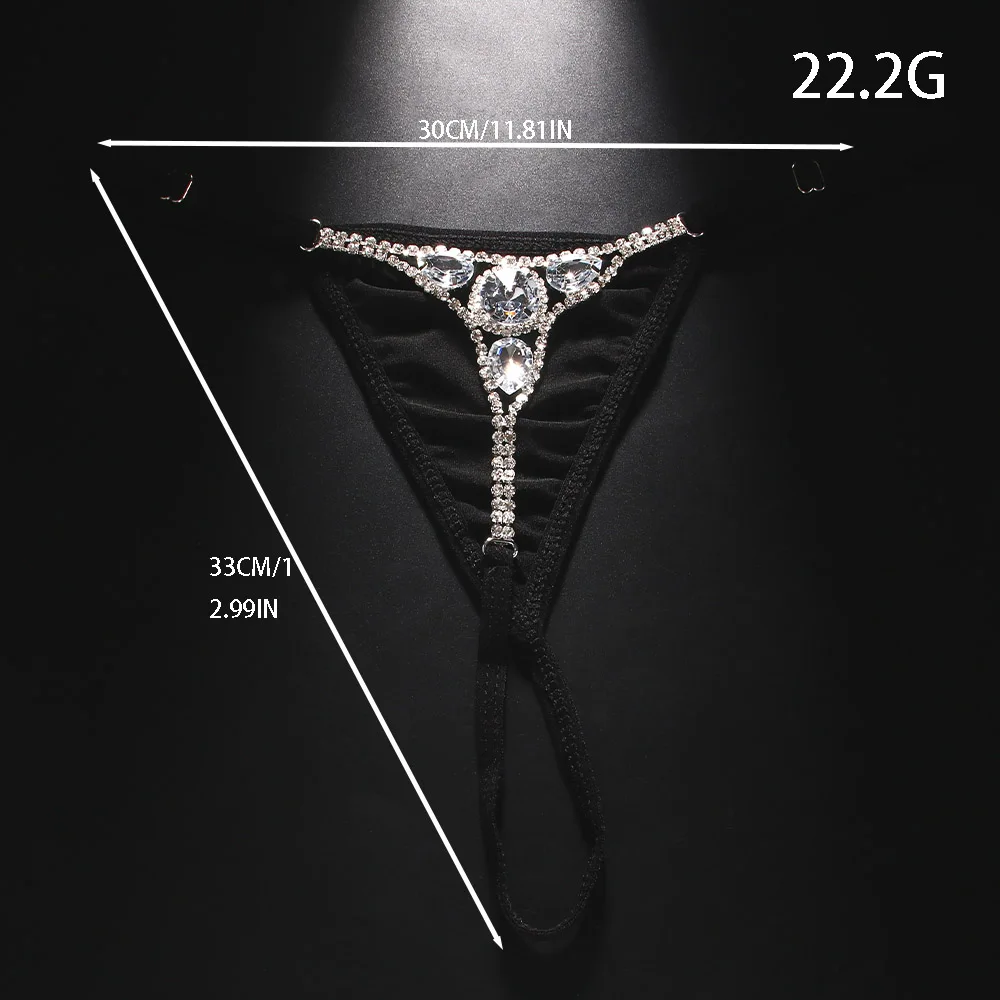 Sexy Round Rhinestone Thong Ad - огляд і ціна Body Chain Jewelry