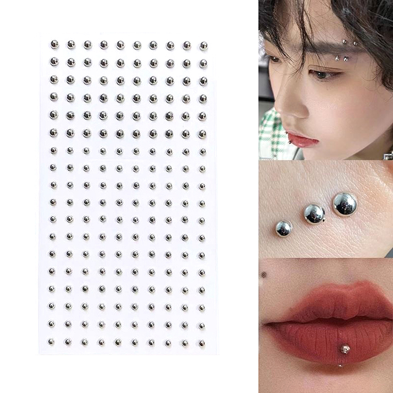 Diamond Sticker Fake Nose Stud - огляд і ціна Body Jewelry Stickers