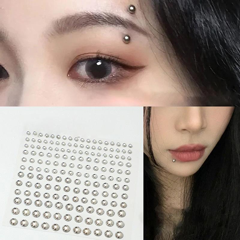 Diamond Sticker Fake Nose Stud - огляд і ціна Body Jewelry Stickers