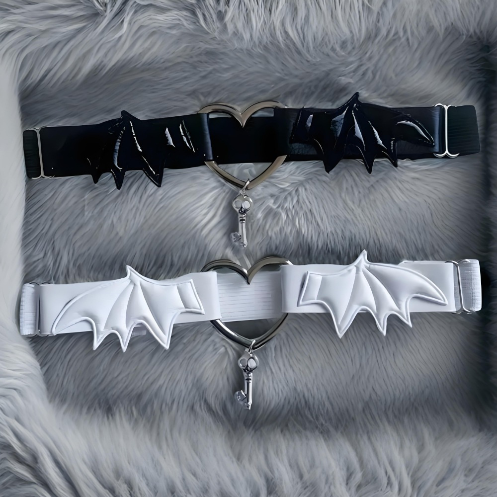 Gothic Harajuku Black Heart Wi - огляд і ціна Body Jewelry Outfit