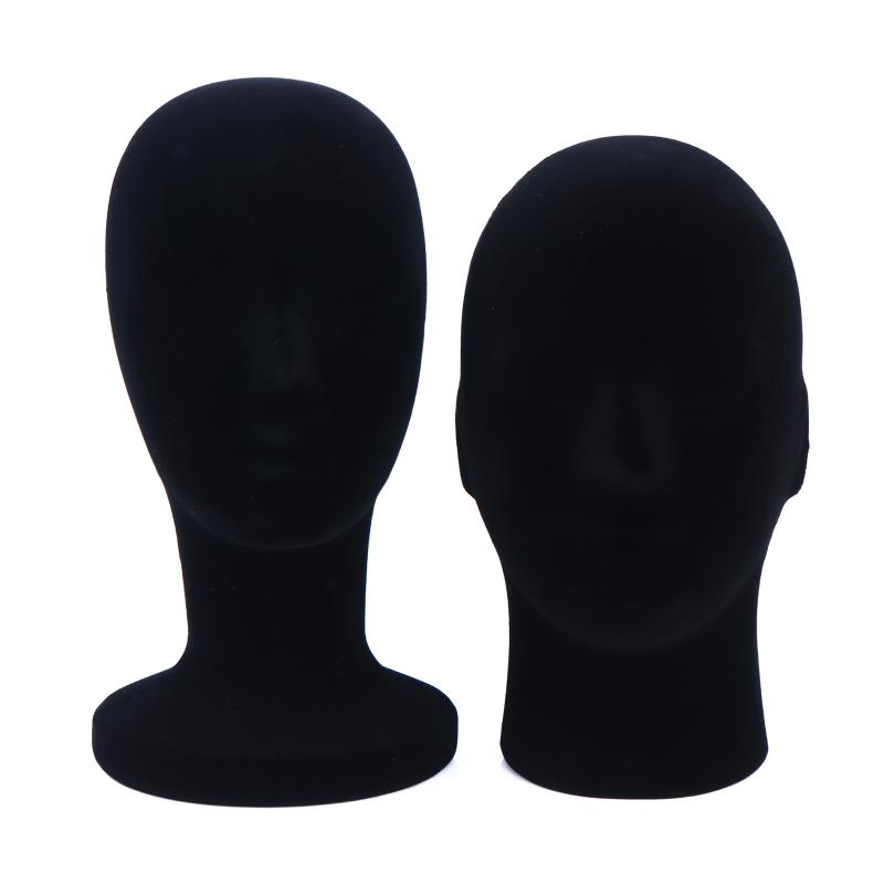 Black Velvet Mannequin Head 52 - огляд і ціна Body Jewelry Shop